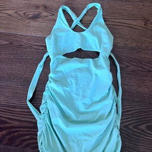 Tiger Mist green dress. Size Small